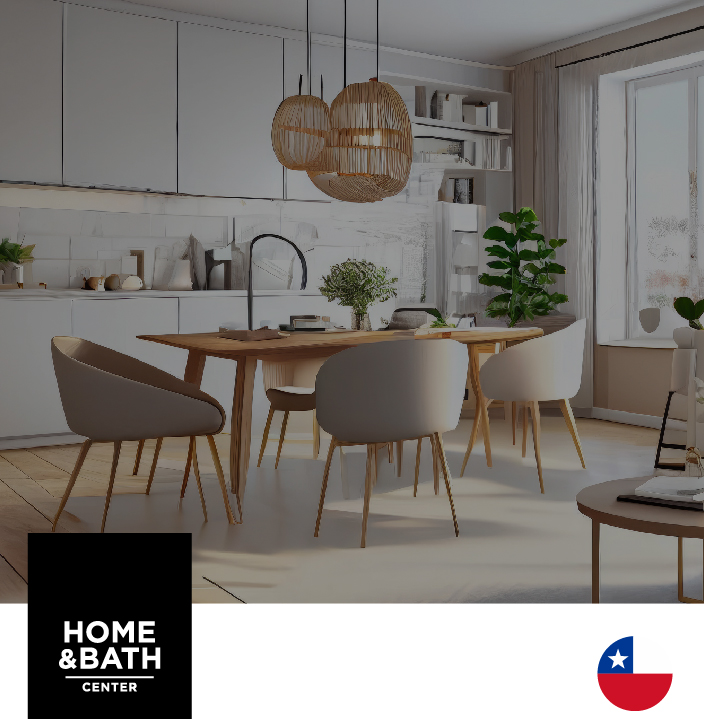 imagen y logo home and bath center